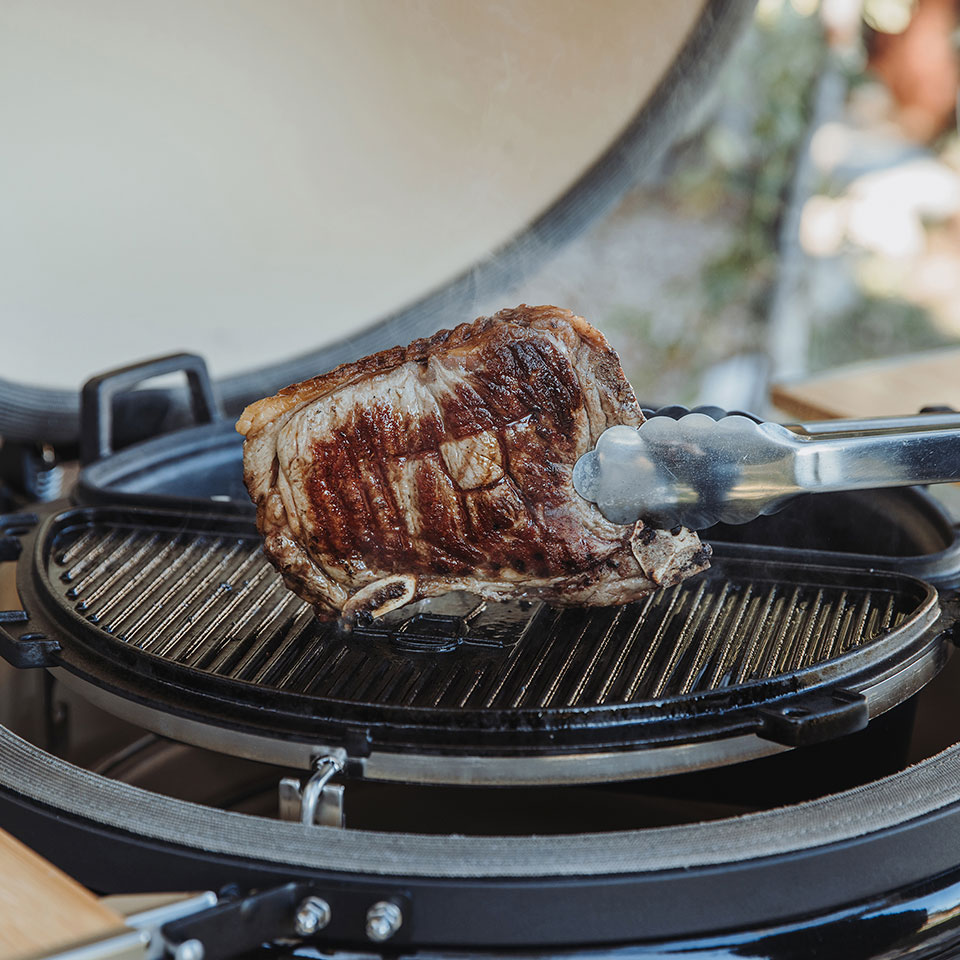 Гриль Monolith Two.55 set (с боковыми столиками и подставкой) (миниатюра)